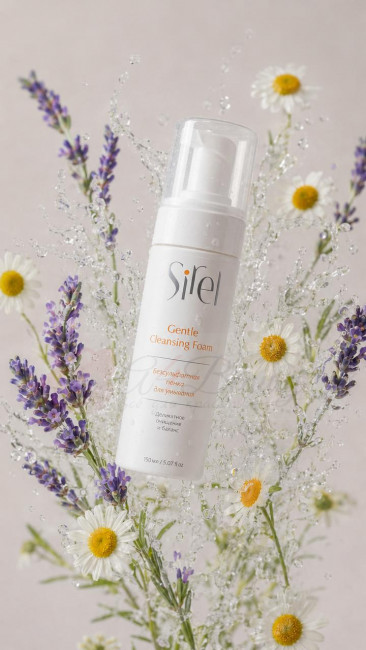 SIREL Пенка для умывания Gentle Cleansing Foam, 150 мл