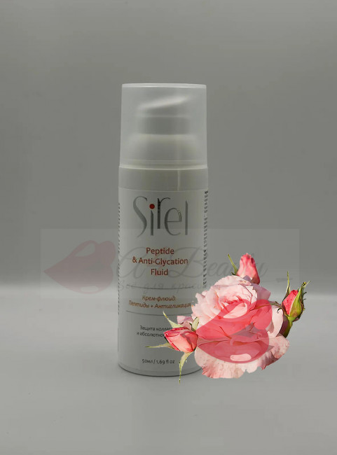 SIREL Пептидный Крем-флюид Peptide Anti-Glycation Fluid, 50 мл SIREL Пептидный Крем-флюид Peptide Anti-Glycation Fluid, 50 мл