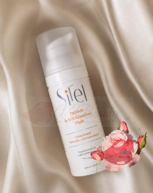SIREL Пептидный Крем-флюид Peptide Anti-Glycation Fluid, 50 мл SIREL Пептидный Крем-флюид Peptide Anti-Glycation Fluid, 50 мл