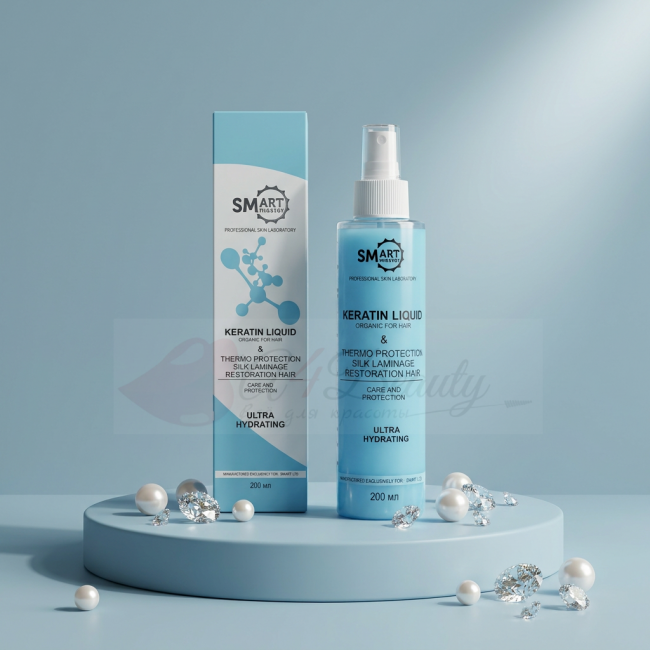 Smart Master Жидкий кератин Keratin Liquid Ultra Hydrating, 200 мл