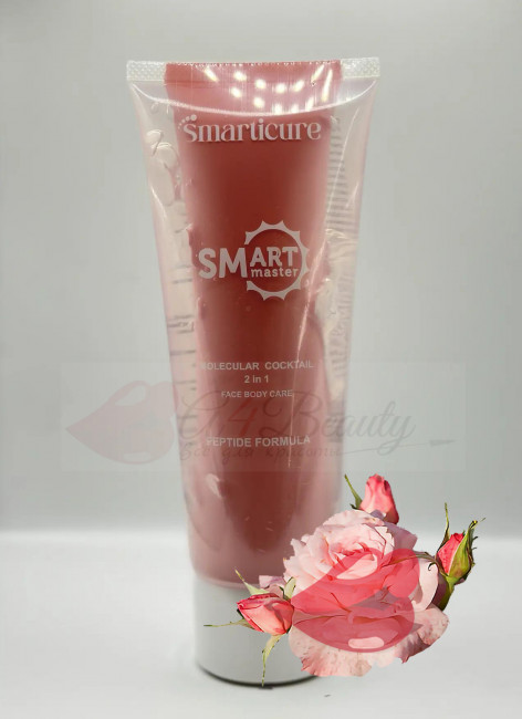 Smart Master Пептидный гель-крем персиковый Peptide Formula Molecular Cocktail 200 мл