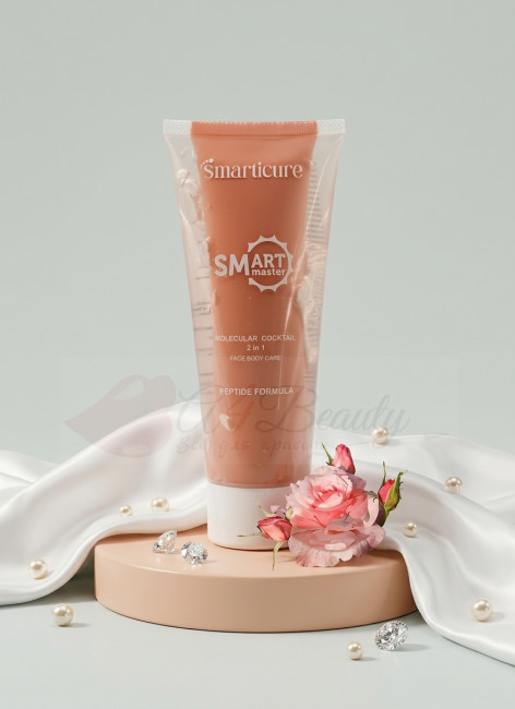 Smart Master Пептидный гель-крем персиковый Peptide Formula Molecular Cocktail 200 мл